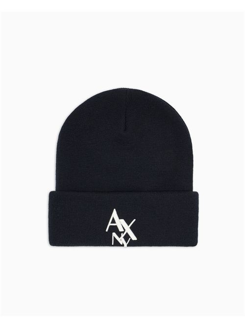 Cappello beanie con logo NY ASV ARMANI EXCHANGE | XM001531AF16950/UB101